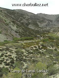 légende: Camp de Lanak Ladakh 01
qualityCode=raw
sizeCode=half

Données de l'image originale:
Taille originale: 177026 bytes
Temps d'exposition: 1/150 s
Diaph: f/400/100
Heure de prise de vue: 2002:06:16 13:53:37
Flash: non
Focale: 57/10 mm

